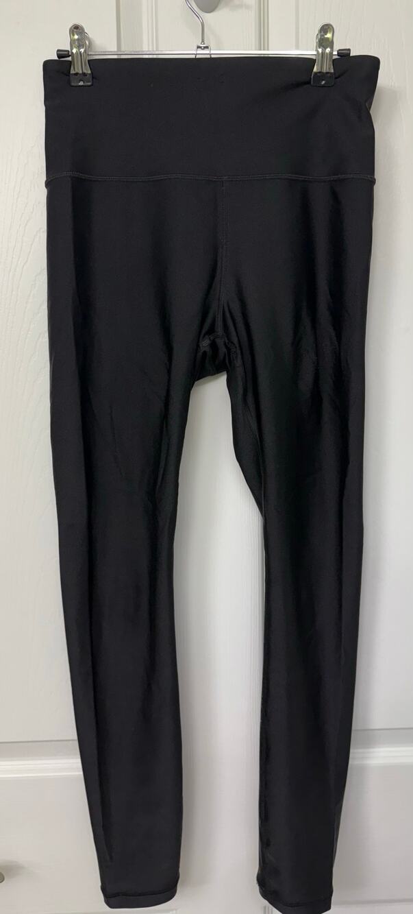 Athleta shiny black leggings Elation Ultra High Rise Leggings Black Shine Small
